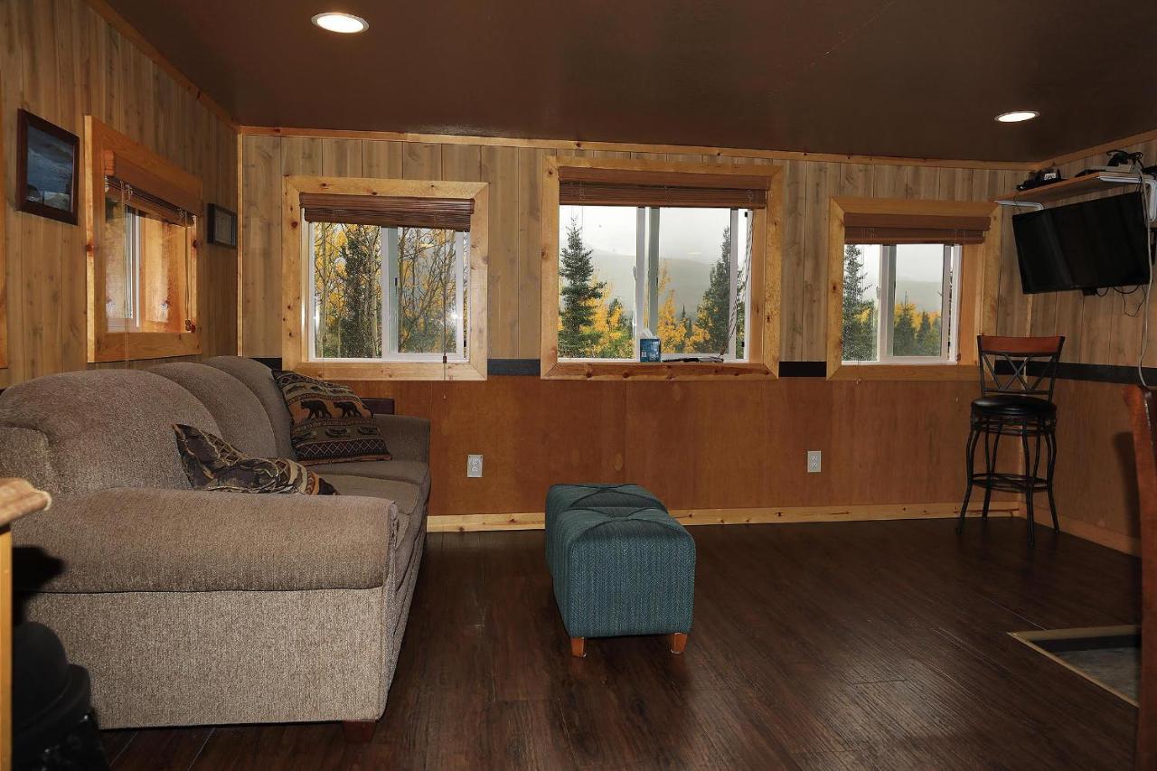 Denali Park View Family Log Cabin Εξωτερικό φωτογραφία